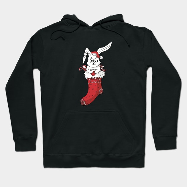 Bunny new year Hoodie by Xatutik-Art